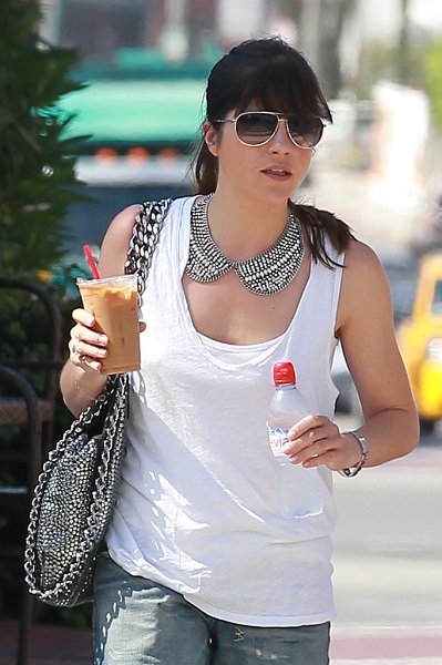 Selma Blair Takes Baby Arthur Out For Breakfast 2