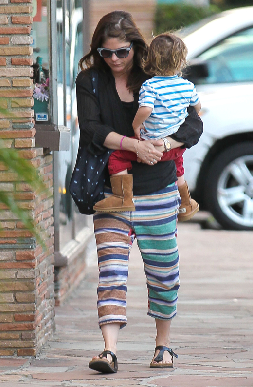 Selma Blair Takes Her Son Arthur To A Doctors Appointment