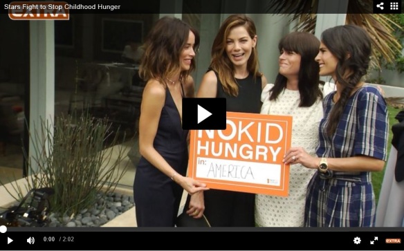 Stars Fight to Stop Childhood Hunger Selma Blair No Kid Hungry Interview